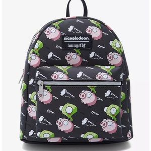 gir mini backpack Loungefly Nickelodeon Invader Zim Cosplay Backpack|Radar Toys it offers excellent neck support for watching TV DOOM is coming and its